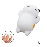 Dumpling cat exhaust toy