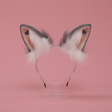 Cute plush fox headband