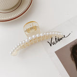 Hollow metal hair claw