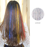 Ladies Shiny Hair Metal Wire