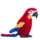 Simulation plush parrot bird