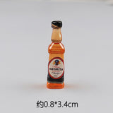 Mini wine bottle decoration