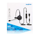 Headset with microphone