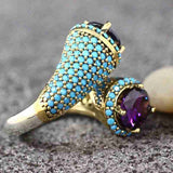 2021 Crystal Zircon Ring