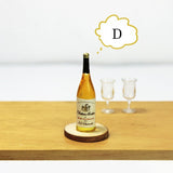 Doll house 1/12 scale wine bottle food