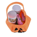 Halloween pumpkin tote bag