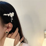 Love tassel hairpin