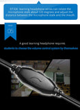 Wired children's learning headset