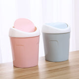 Mini creative trash can with lid