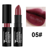 Waterproof velvet matte lipstick
