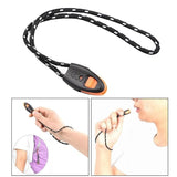 Outdoor emergency whistle