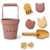 6 pieces of children's beach toys