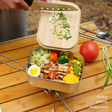 Stainless steel lunch box