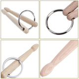 Mini Drumstick Keychain