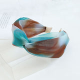 Cross knot headband