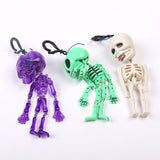 Drawstring skull toy