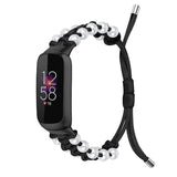 New braided pearl watch wristband