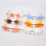 Butterfly sunglasses