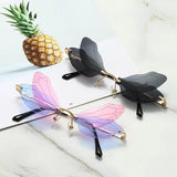 Butterfly sunglasses