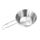 Outdoor folding bowl