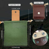 Outdoor hiking foraging bag