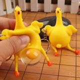Novelty compression squeeze chicken