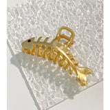 Girl fish bone hairpin