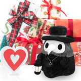 Plague doctor plush toy