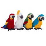 Simulation plush parrot bird