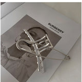Big pin metal hairpin
