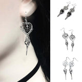 Girl alloy earrings