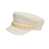 British chain navy hat
