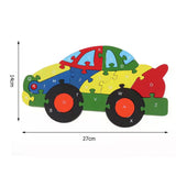 Wooden jigsaw puzzle