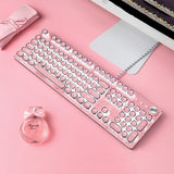 Girly gaming mechanical keyboard