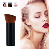 Smoothing foundation brush