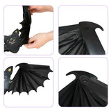 Halloween paper bat pendant