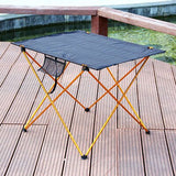 New portable folding table