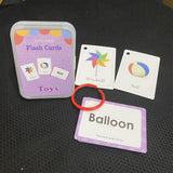 English card educational toys