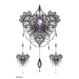 Tijdelijke waterdichte tattoo stickers