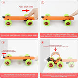 Children's double-sided toy car