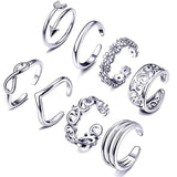 Ring ladies toe ring set