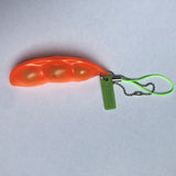 New transparent pea keychain