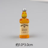 Mini wine bottle decoration