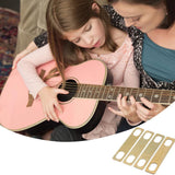 4-Piece Guitar Jack Neck Plate