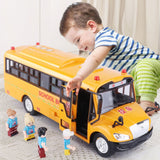 Luminous school bus toy