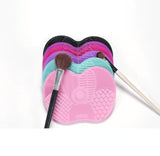 Silicone cosmetic cleaning pad