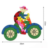 Wooden jigsaw puzzle