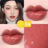 Sequin matte lip gloss