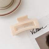 Hollow metal hair claw