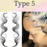 New simulation hairline stickers